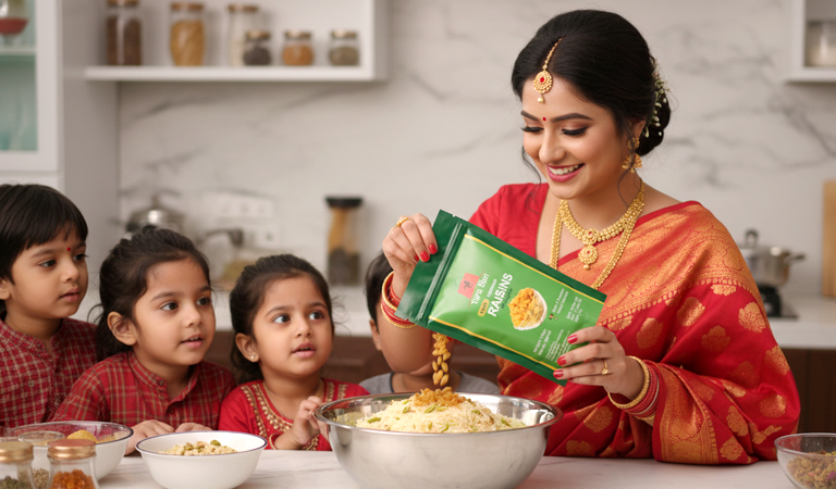 The sweet taste of pure raisins