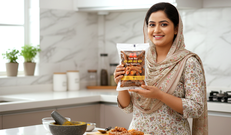 Pure Desi Raw Turmeric!